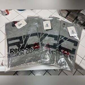 3 Reebok  UFC Shirt Men ONLY Small Size 3x $30
